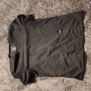 Cherokee large dark gray scrub top